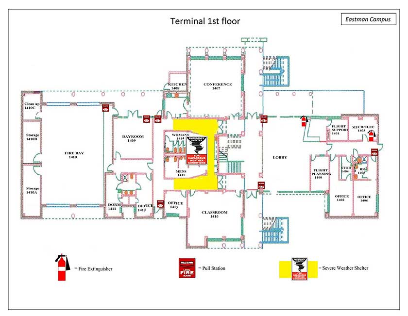 Terminal 1st Safety Diagram